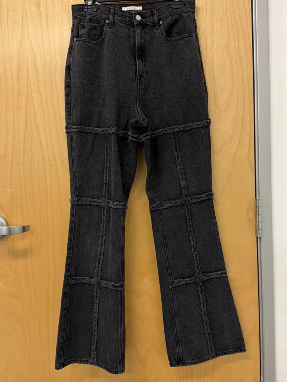 Pacsun Black High-Waisted Flare Jeans